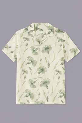 White Men Casual Shirt White - 0