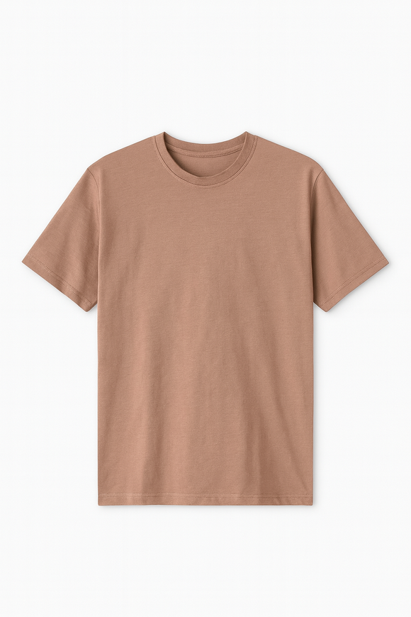 Solid Tee Beige