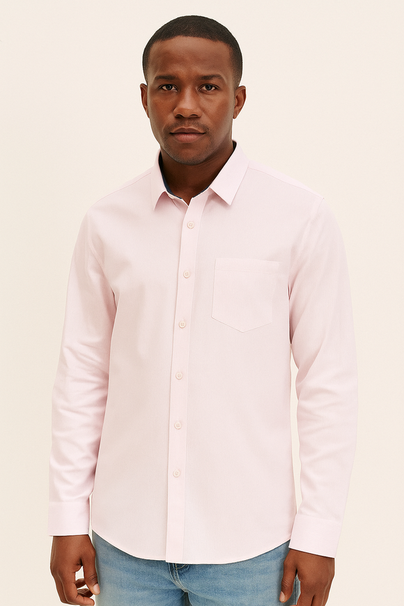 Stand Up Pack Shirt Pale Pink