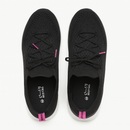 Black Lace Up Sneaker-2