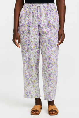 Red Crushed Print Table Pyjama Bottom Assorted