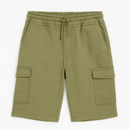 Olive Cargo Shorts-1