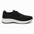 Black Lace Up Sneaker-1