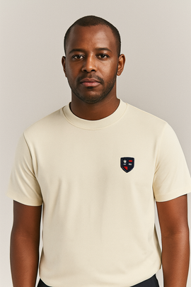 Cream Mens Tshirt Mid Grey