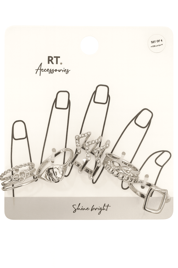 7 Pcs Ring Set Nawao.com