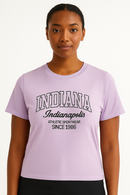 Pale Pink Graphic T Shirt Lilac-1