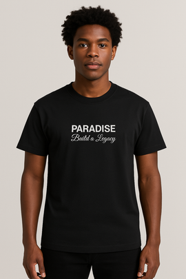 Black Graphic Tee Black Small