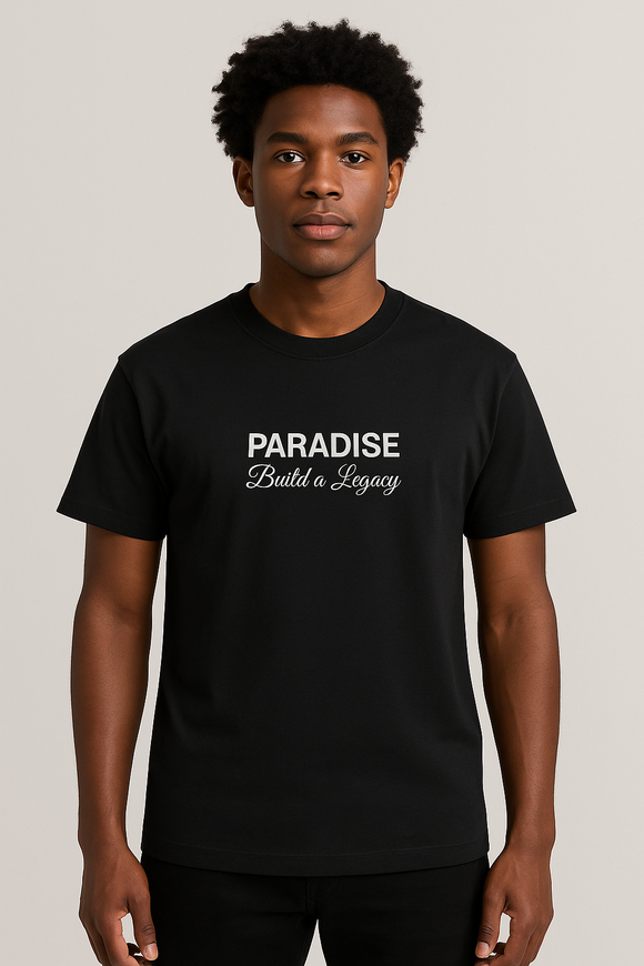 Black Graphic Tee Black Small