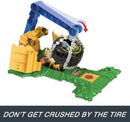 Hot Wheels Monster Trucks Arena Smashers Rhinomite Chargin Challenge-3