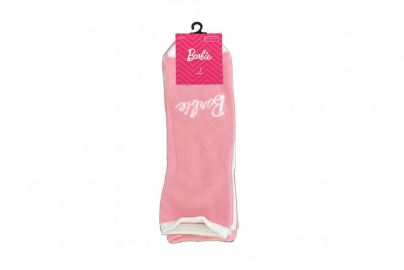 3 Pc Pk   Senior Girls Barbie Ankle Length Socks  Assorted 8 11 Year
