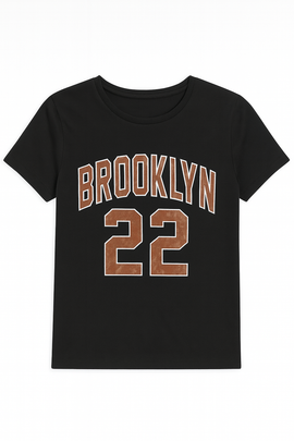 Charcoal Printed T Shirt - 0