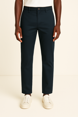 Gen Slim Fit Stretch Chino Slant Pkt Navy