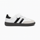 White Stripped Overlay Sneaker-1