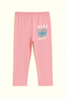 Pink Placement Print L S Pj Sets Pale Pink-3