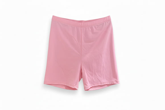 Pink Skater Layered Dress W  Shorts Pale Pink Top