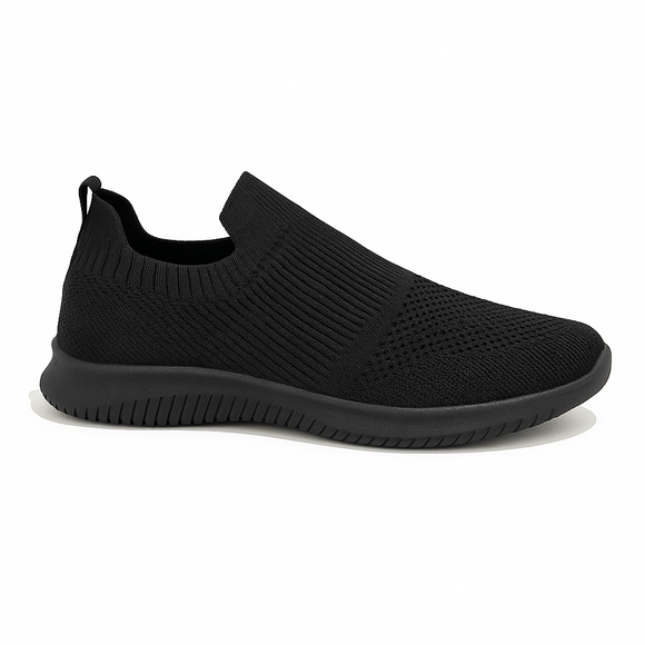 Black Slip On Sneaker
