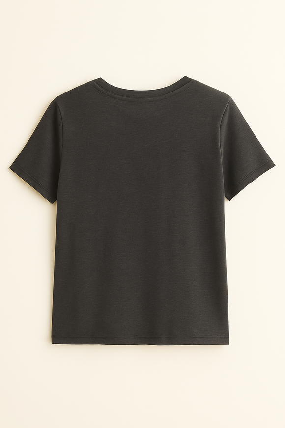Charcoal Printed T Shirt Charcoal