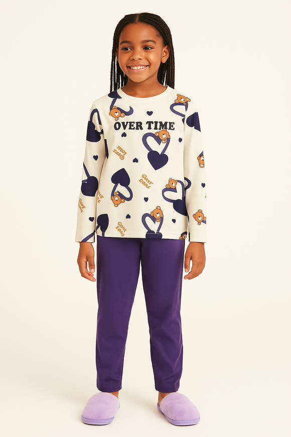 Blue L S Pajama Sets Assorted