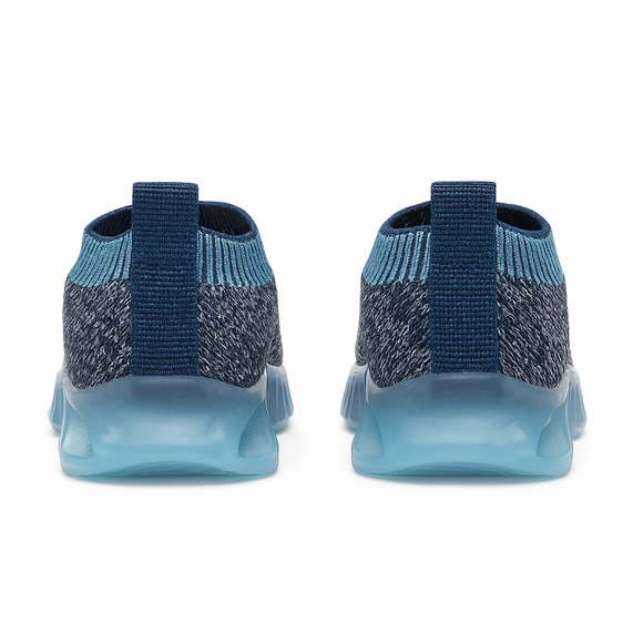 Navy Knit Slip On Navy