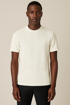 Ivory Men T Shirt Ivory Small