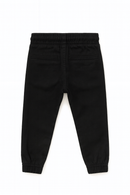 Black Twill Jogger-3
