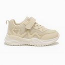 Beige Mesh Trainer Beige-1
