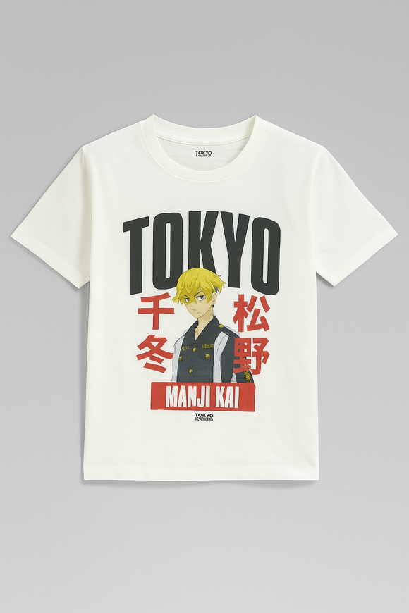 White Tokyo T Shirt White