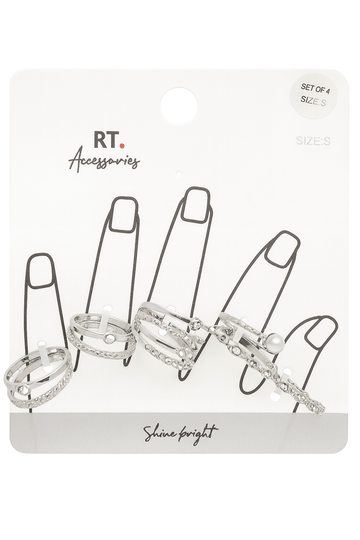 8 Pcs Ring Set Nawao.com