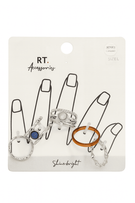 8 Pcs Ring Set Nawao.com