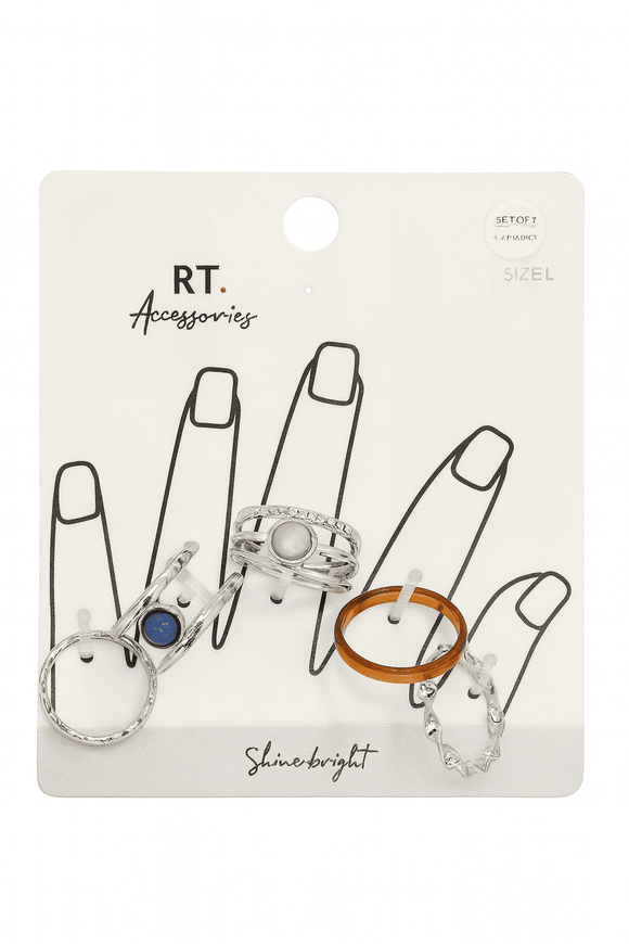 8 Pcs Ring Set Nawao.com
