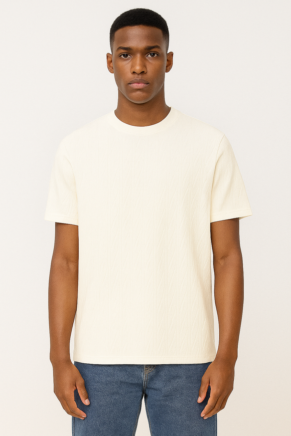 White Men T Shirt White