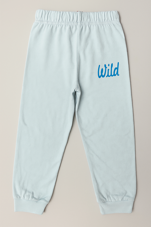 Blue Jungle T Shirt And Long Pant Pyjama Set Blue