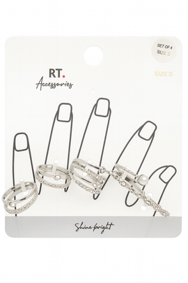 8 Pcs Ring Set