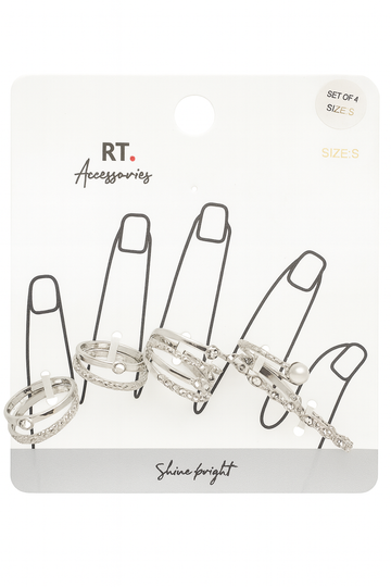 8 Pcs Ring Set