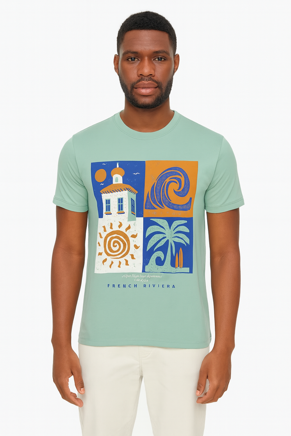 Basic Graphic Tee Assorted