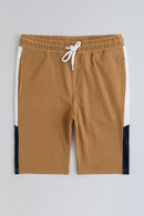 Brown Basic Oversize Casual Set Brown-3