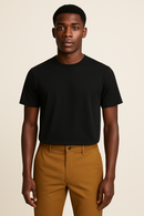 Black Lounge T Shirt Black-1