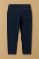 Dark Wash Basic 5 Pocket Standard Fit Jeans Darkwash-6