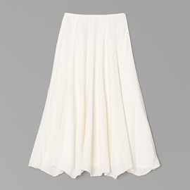 Ivory Maxi Skirt - 0