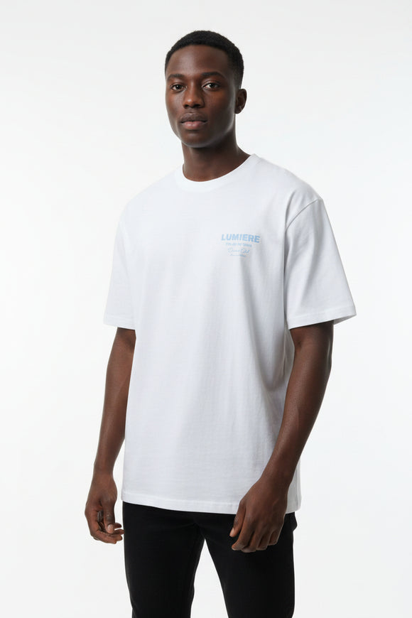 White Lounge Shirt White Small