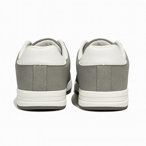 Mid Grey Stripped Sneaker