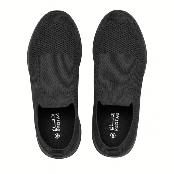 Black Slip On Sneaker
