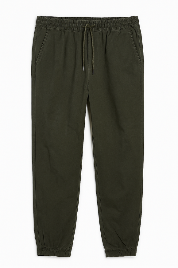 Twill Jogger Green