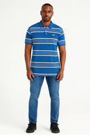 Feeder Stripe Pique Polo Assorted-1