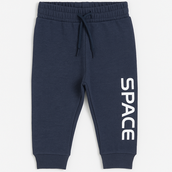 Blue Space T Shirt And Long Pant Pyjama Set