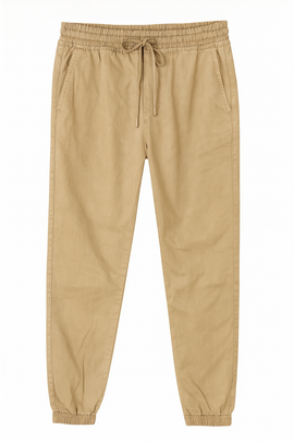 Twill Jogger Beige - 0