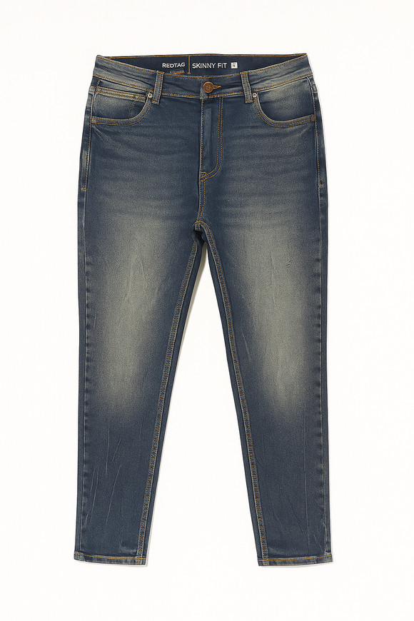 Indigo 5 Pocket Skinny Fit Jeans  Indigo