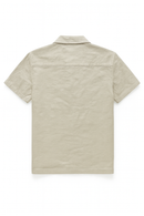 Beige Mens Casual Shirt-3