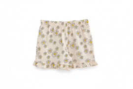 Orange  S/S Placement Print Pj Sets With Shorts  Orange - 0