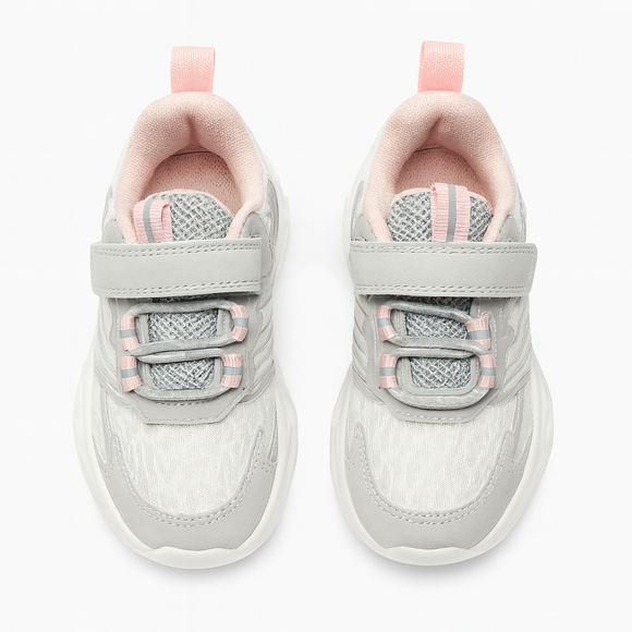 Grey Chunky Trainer Mid Grey